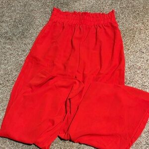 SHEIN Bold Red Women's pants